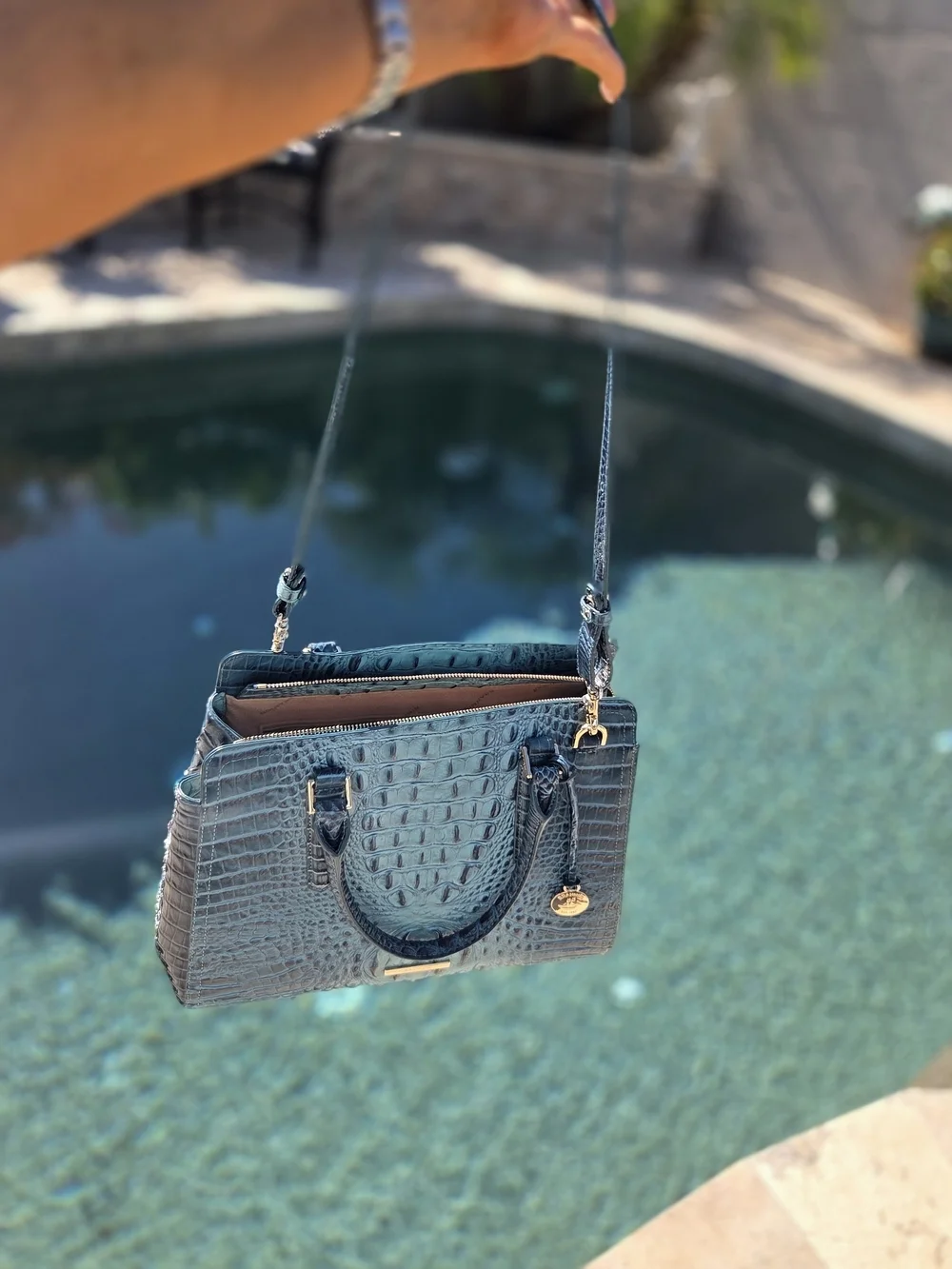 Brahmin stylish blue